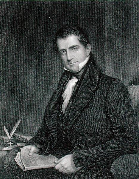 Teodoryk Romeyn Beck (1791-1855) ryty przez Jana Franciszka Eugene Prud