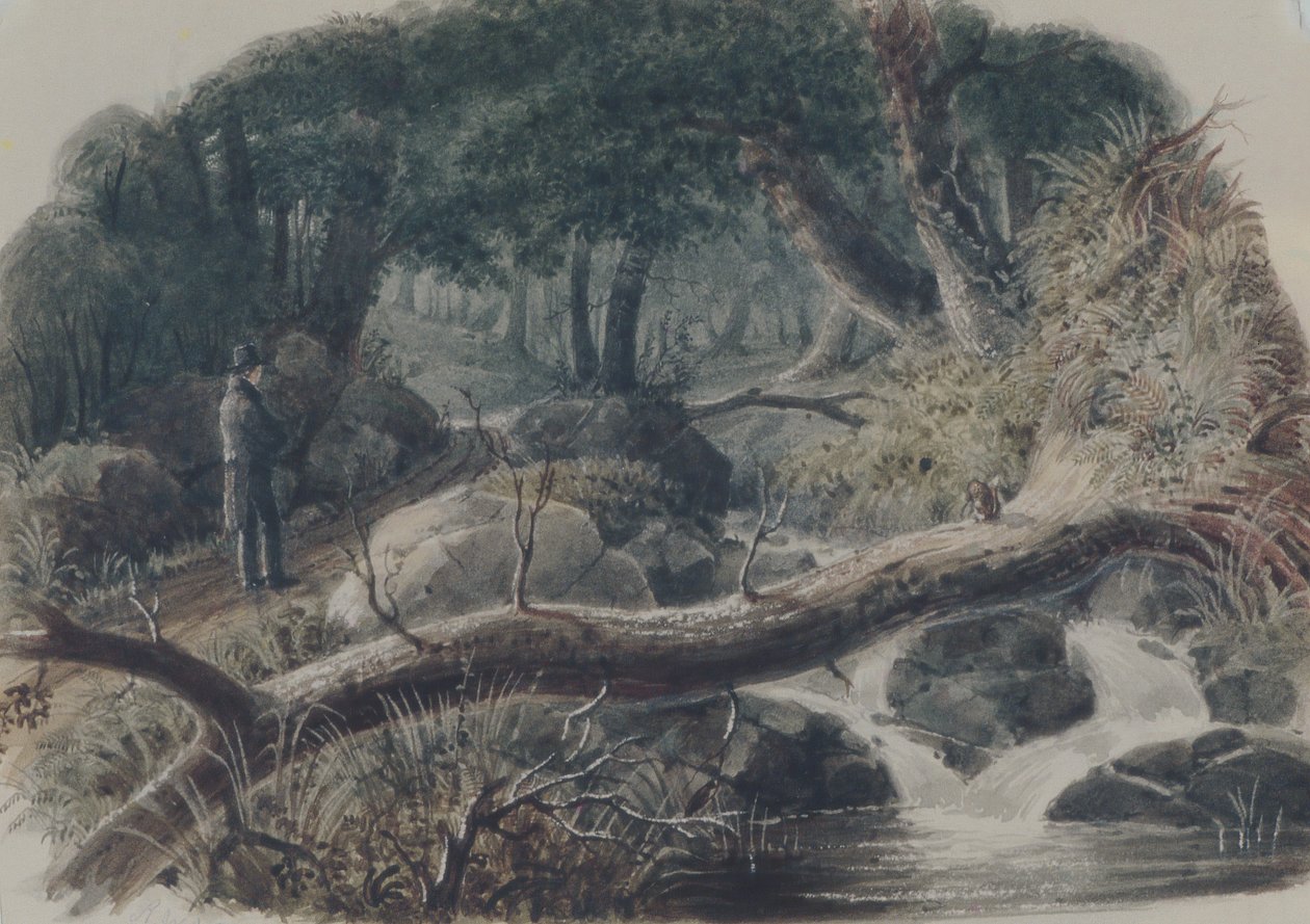 Wejście do lasu, 1836. autorstwa Robert Walter Weir