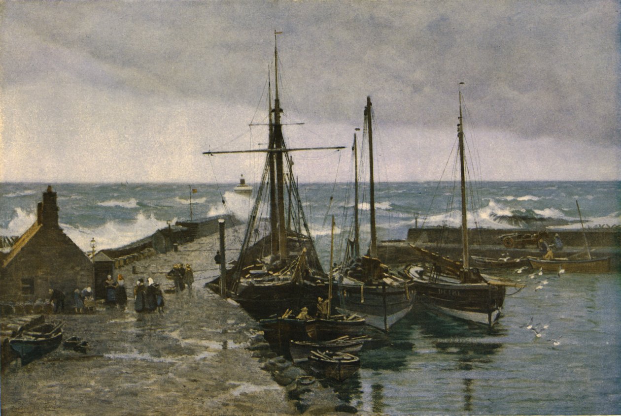 Dom i schronienie, 1905, ok. 1930. autorstwa Robert Weir Allan