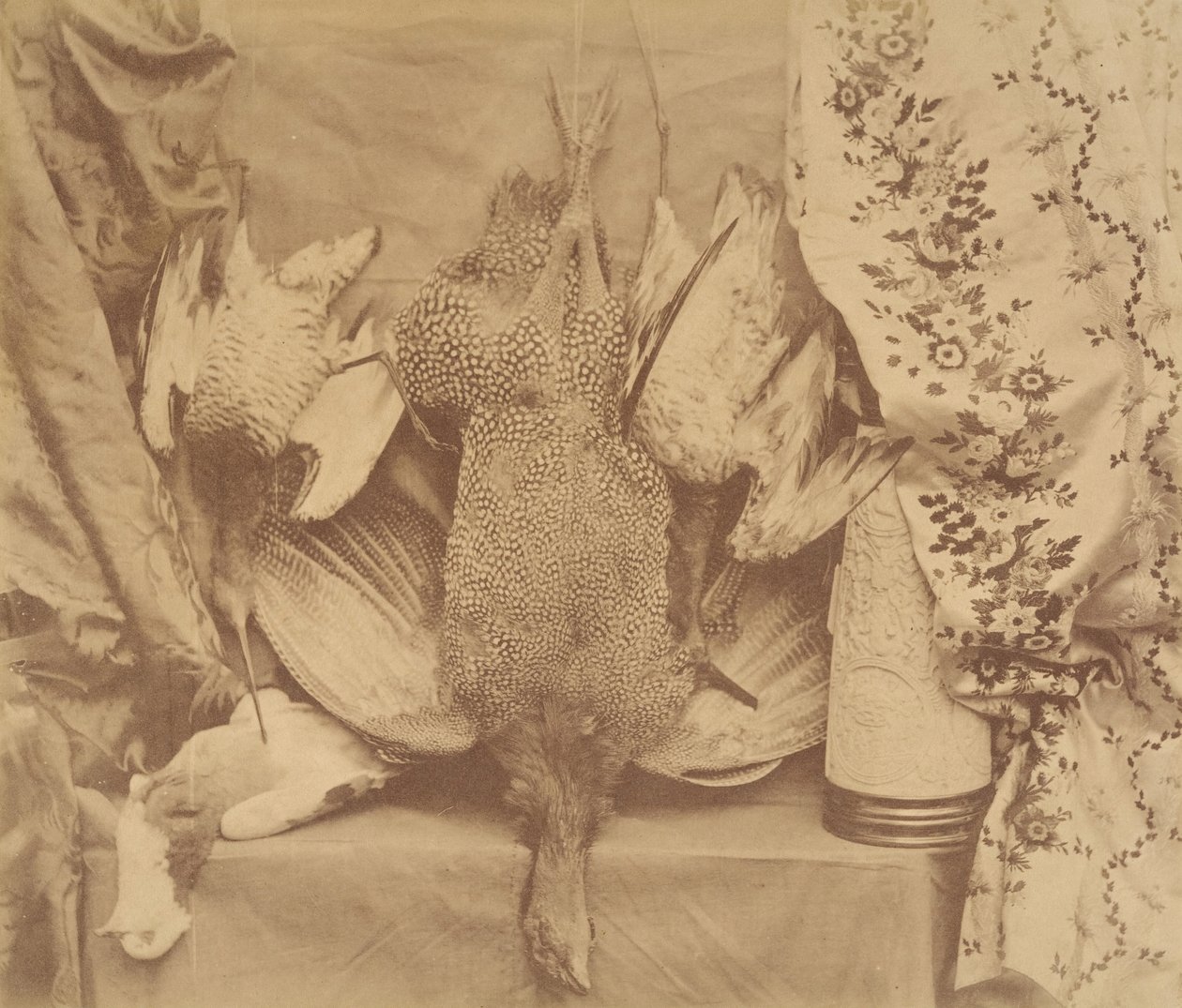 Martwa natura i haft, 1856. autorstwa Robert Wilfred Skeffington Lutwidge