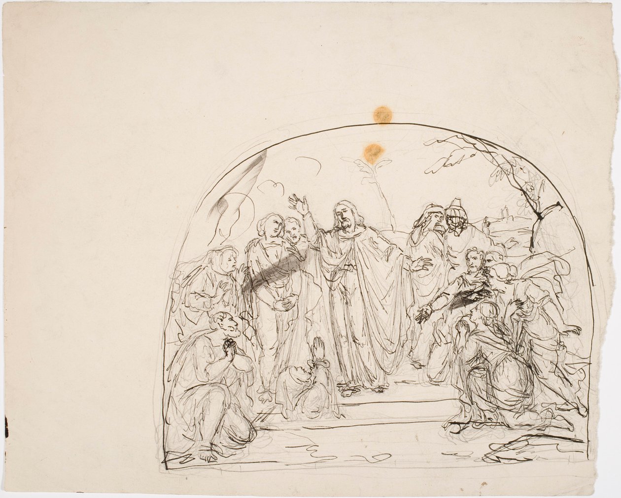 Chrystus wskrzesza umarłych autorstwa Robert Wilhelm Ekman