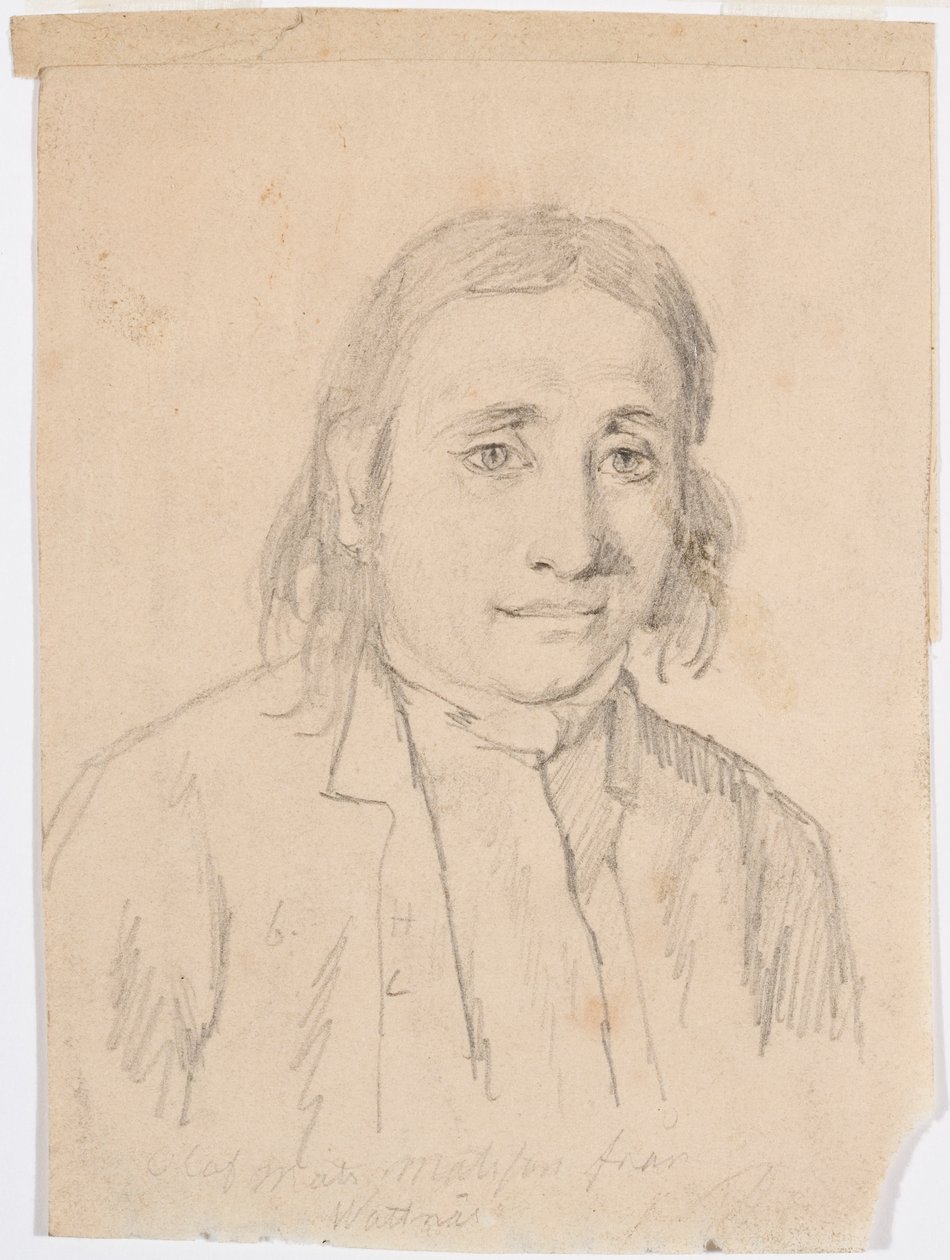 Męski biust autorstwa Robert Wilhelm Ekman