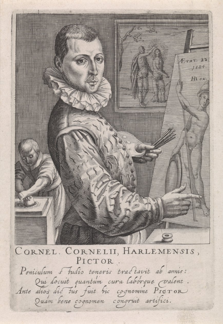 Portret Cornelisa Cornelisza. z Haarlemu autorstwa Robert Willemsz de Baudous