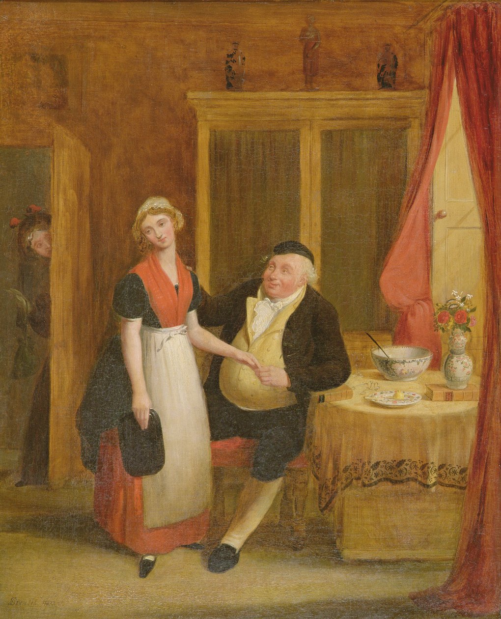 Niechciane uwagi, 1839 autorstwa Robert William Buss