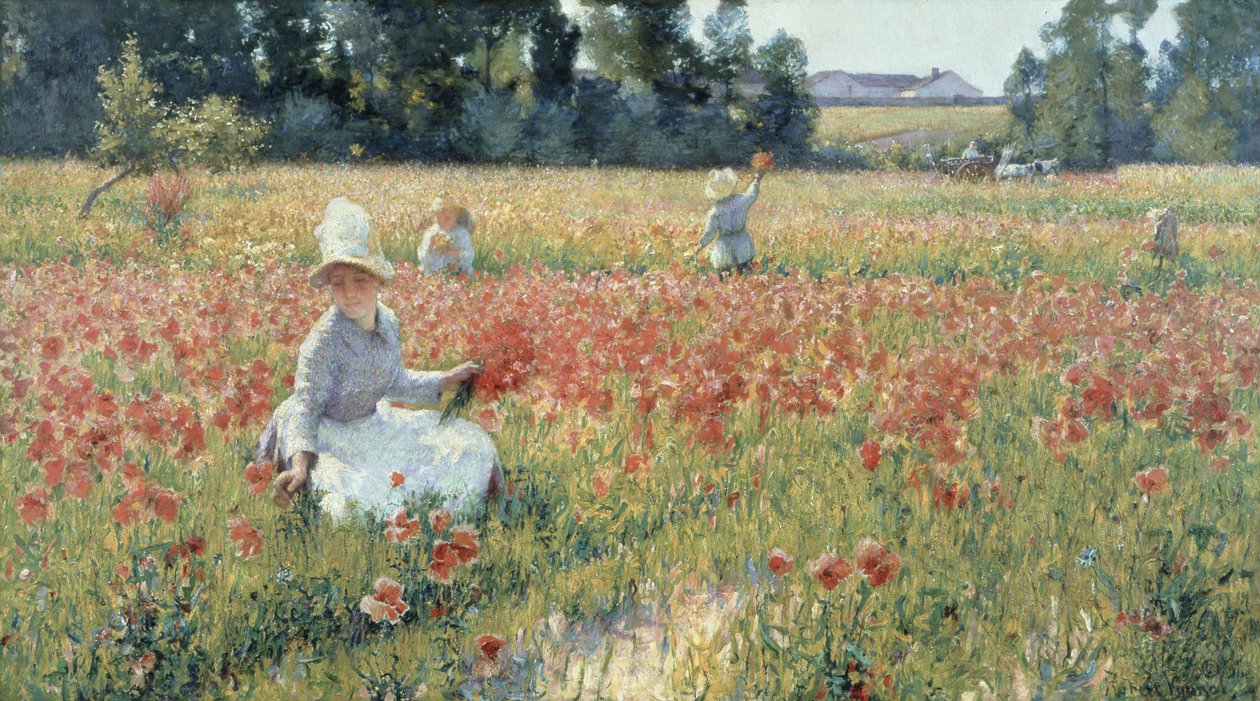 In Flanders Field - Gdzie śpią żołnierze i rosną maki autorstwa Robert William Vonnoh