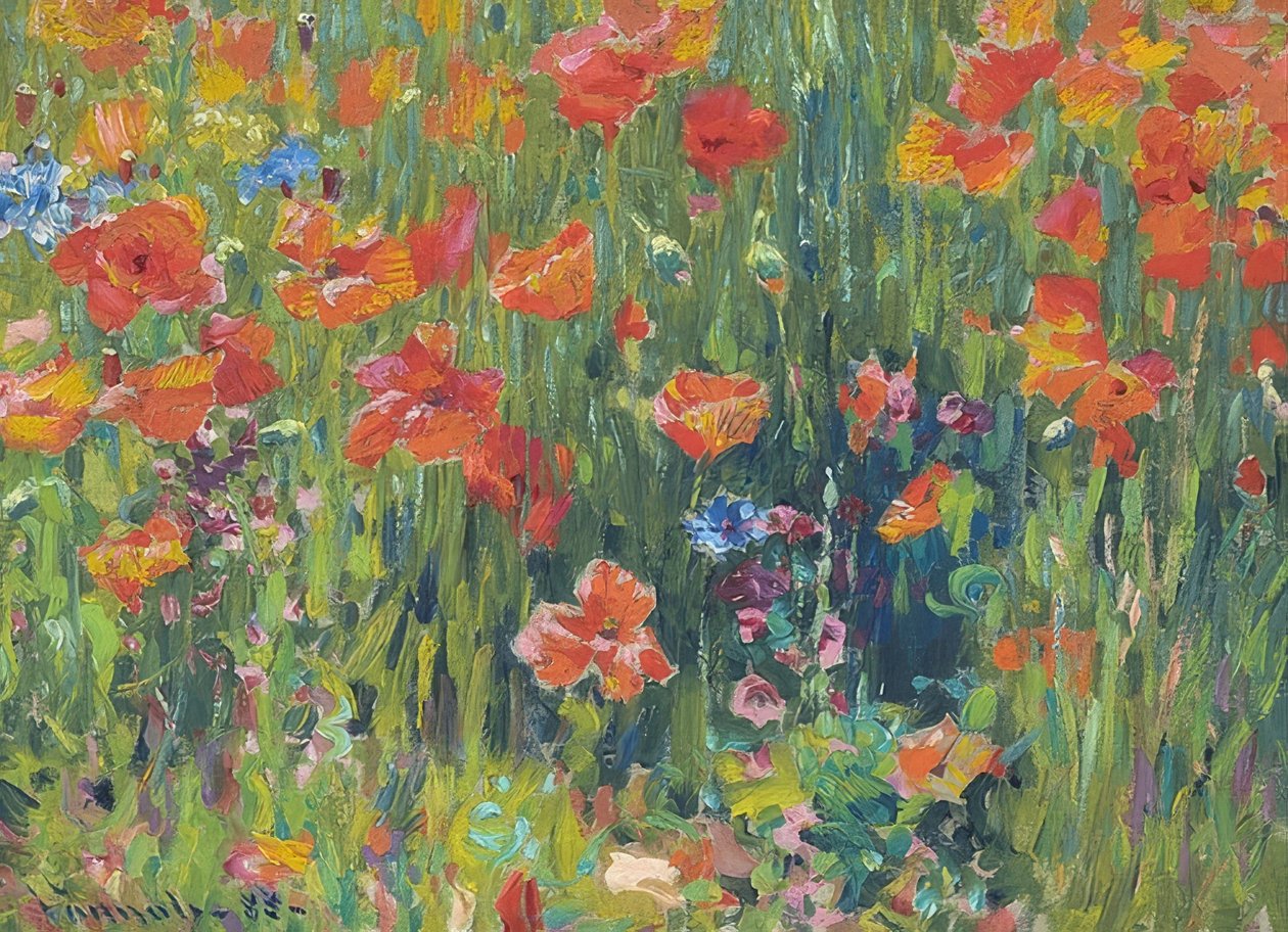 Maki. 1888 autorstwa Robert William Vonnoh