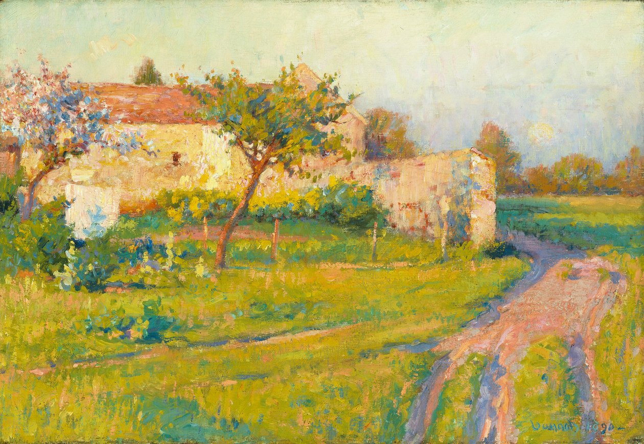 Wiosna we Francji autorstwa Robert William Vonnoh