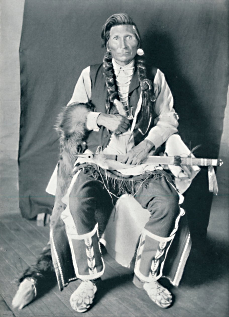 Indianin Sahaptin, 1912 autorstwa Robert Wilson Shufeldt