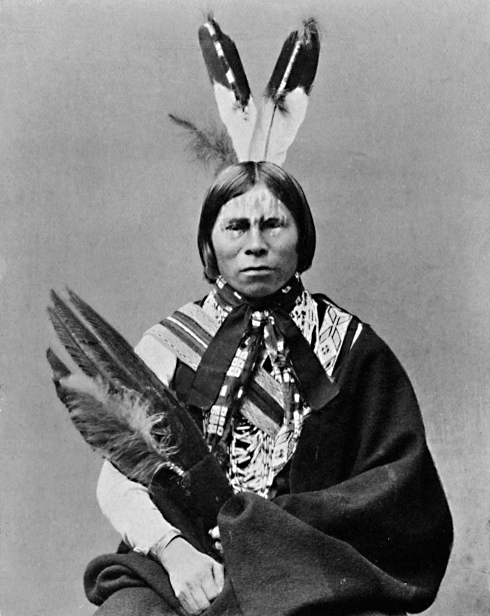 Indianin z Algonquin, 1912 autorstwa Robert Wilson Shufeldt