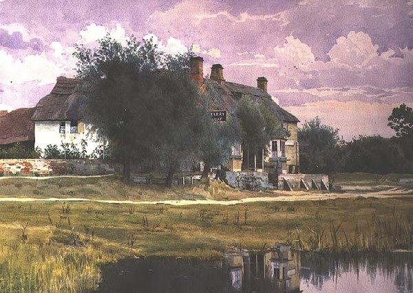 Zajazd na promie autorstwa Robert Winchester Fraser