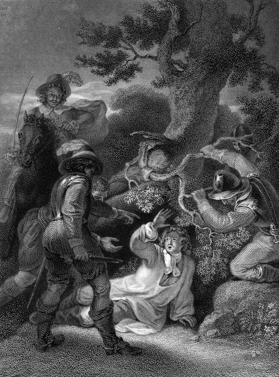 Książę Monmouth wzięty po bitwie pod Sedgemoor autorstwa Robert after Smirke