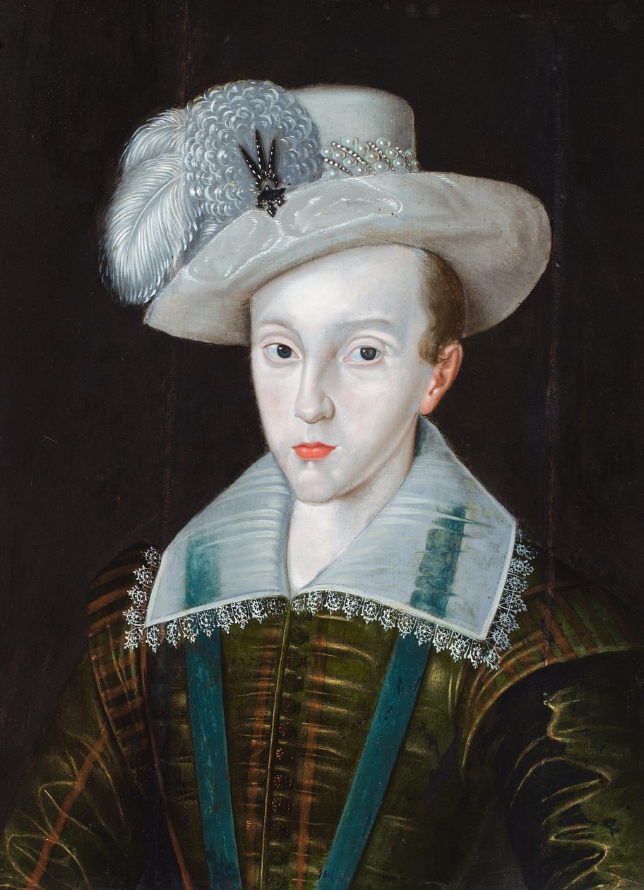 Portret Henryka, księcia Walii (olej na panelu) autorstwa Robert the Elder (studio of) Peake