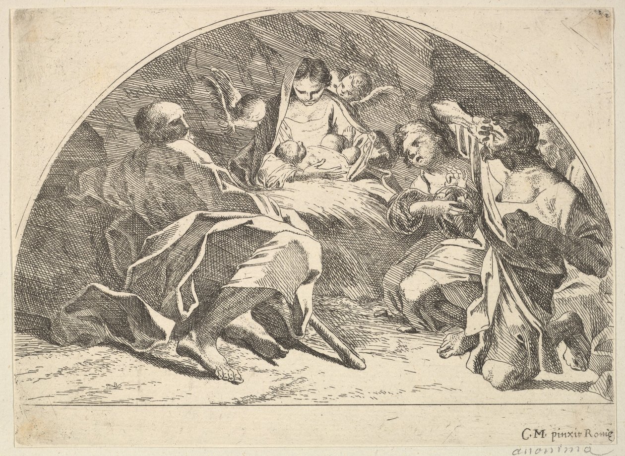 Narodzenia, 1680-1743. autorstwa Robert van Audenaerde