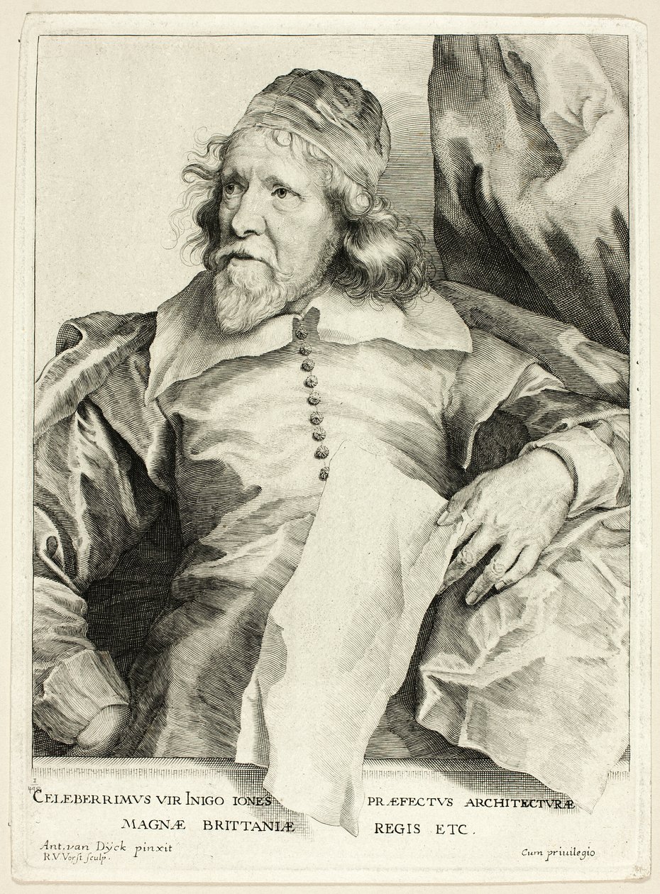 Inigo Jones autorstwa Robert van Voerst