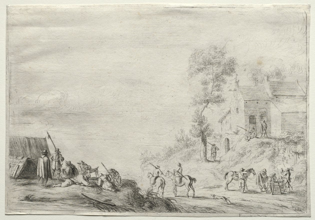 Placówka autorstwa Robert van den Hoecke