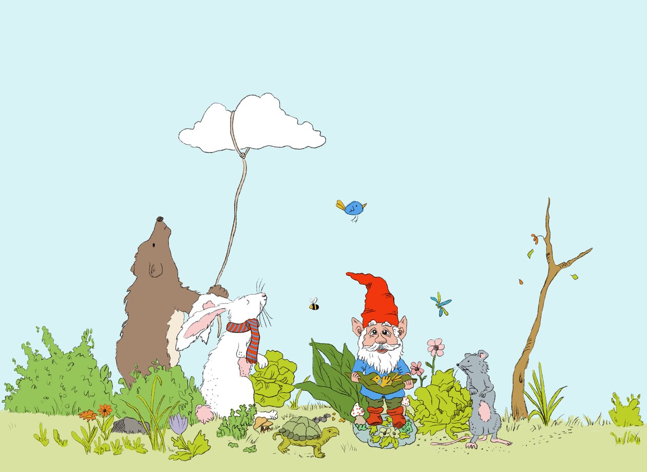 Decorate The Garden, 2021 (w wersji cyfrowej) autorstwa Roberta Murray