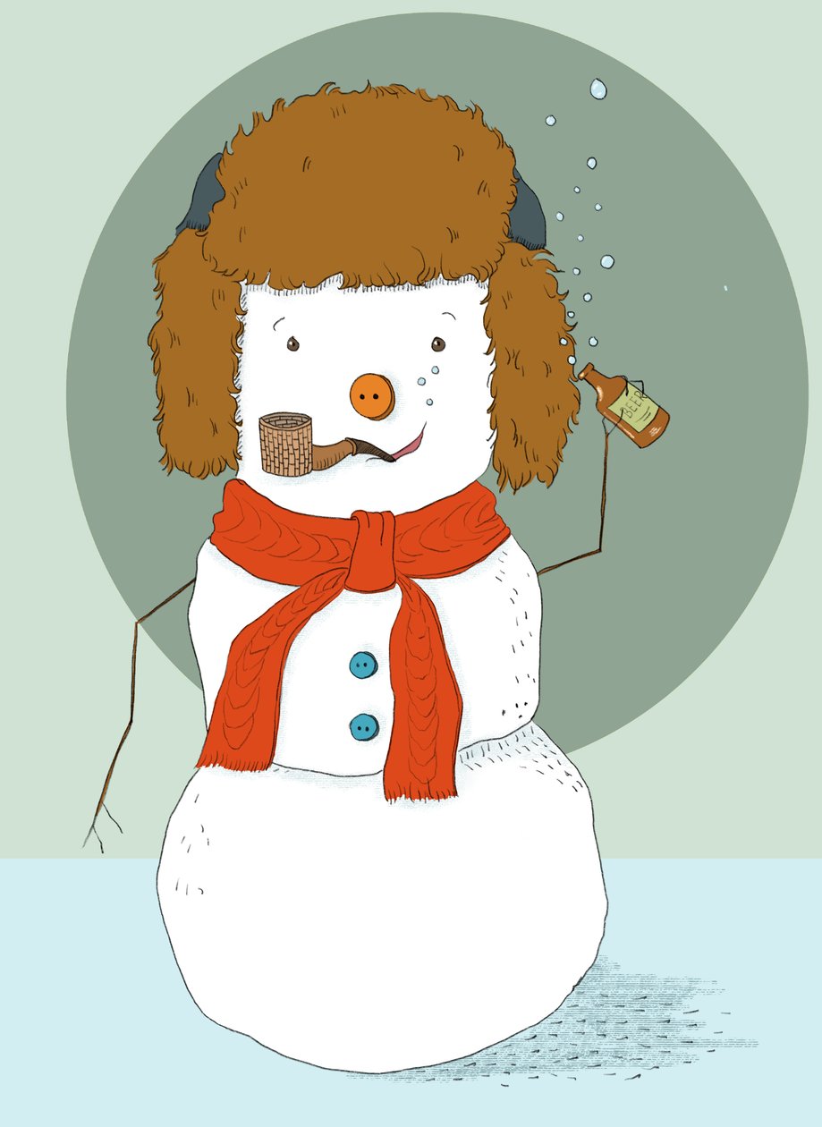 Happy Frosty, 2019 (w wersji cyfrowej) autorstwa Roberta Murray