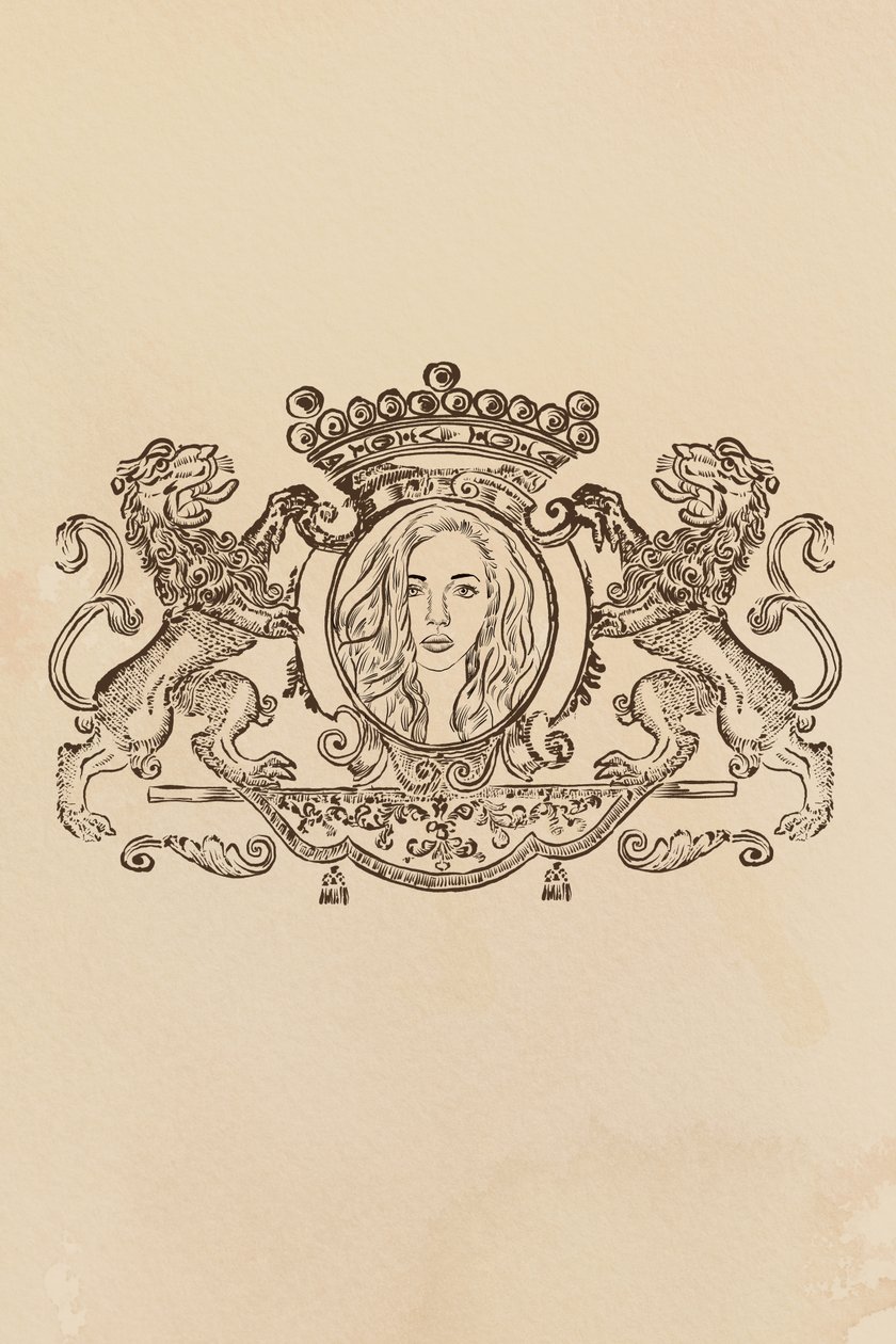 Lady Royal, 2022 (w wersji cyfrowej) autorstwa Roberta Murray