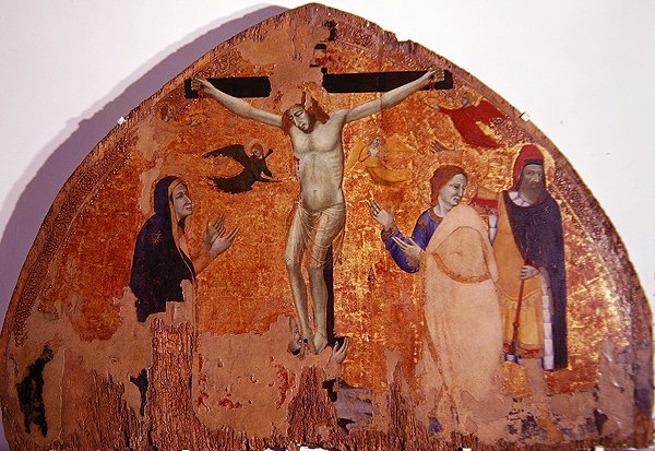 Ukrzyżowanie (tempera na panelu) autorstwa Roberto d Oderisi
