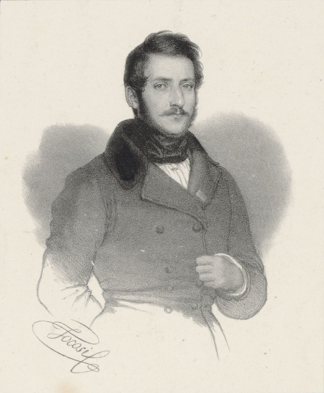 Gaetano Donizetti by Focosi (Gallica btv1b8417240q) autorstwa Roberto Focosi