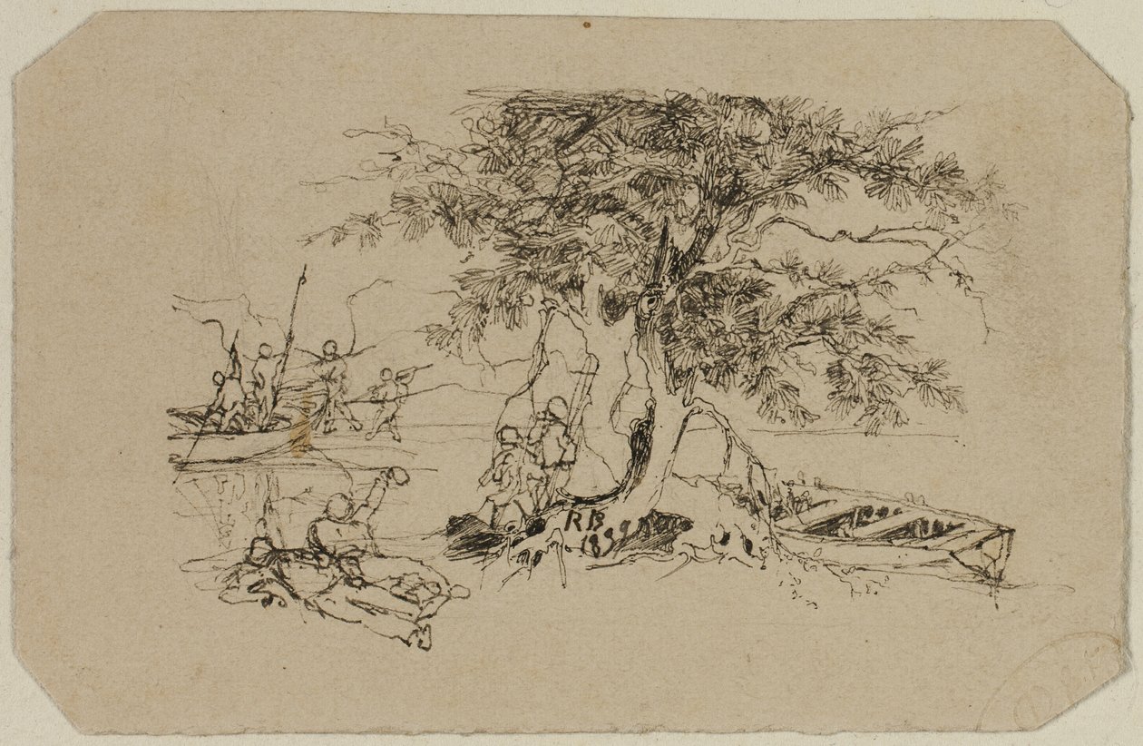 Fishing Spot autorstwa Rodolphe Bresdin