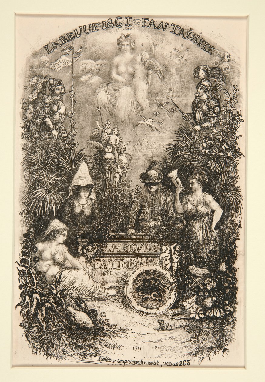 Frontyspis de autorstwa Rodolphe Bresdin