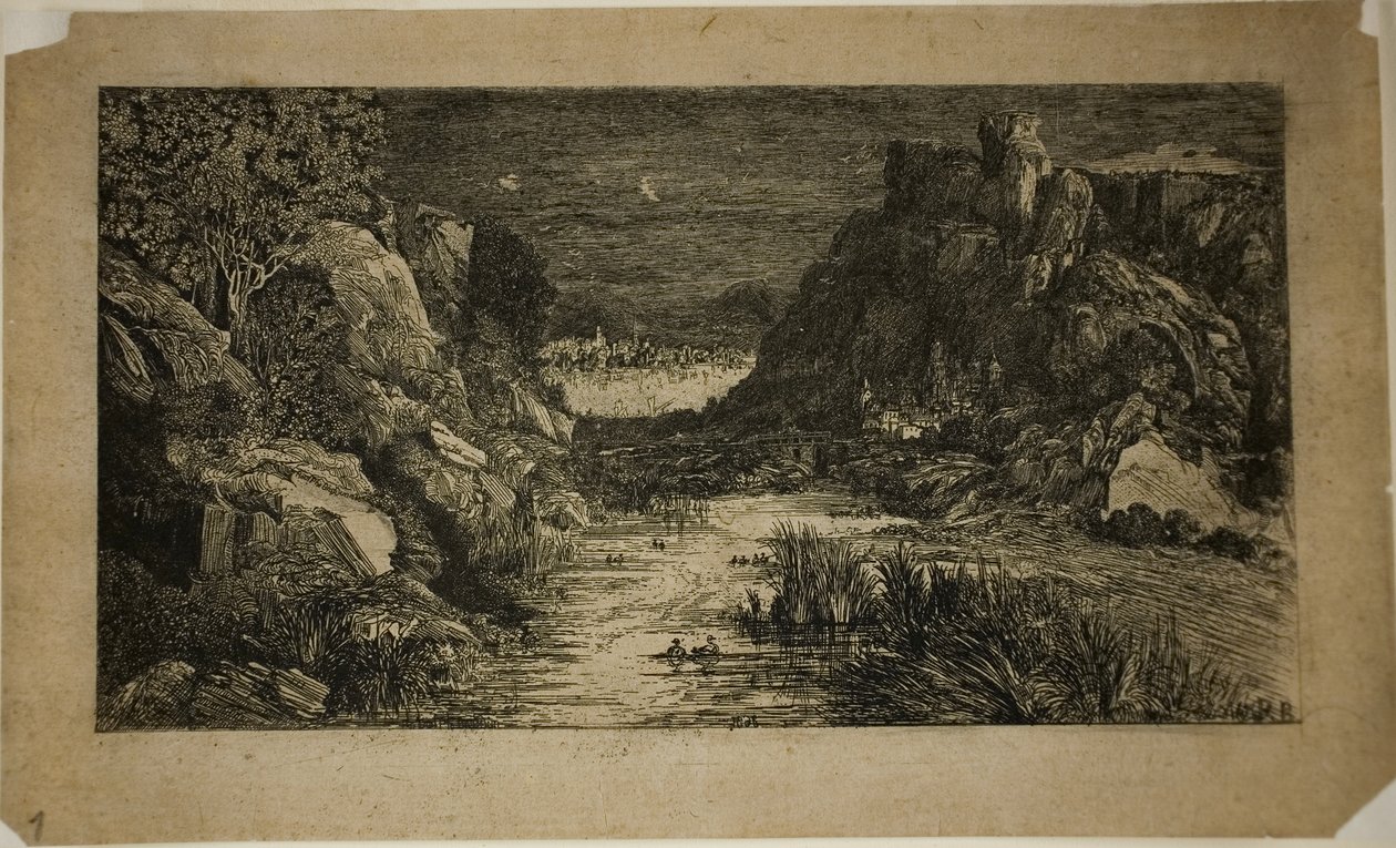 Odległe miasto autorstwa Rodolphe Bresdin