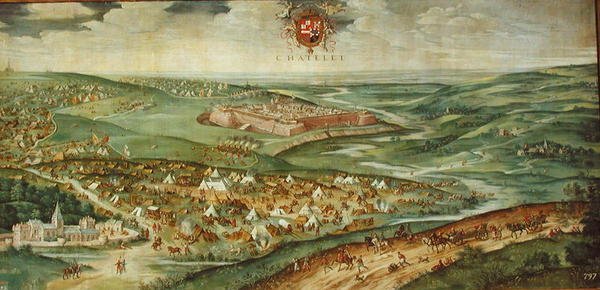 Chatelet (Wojna przeciwko Francji 1556-1568) autorstwa Rodrigo of Holland