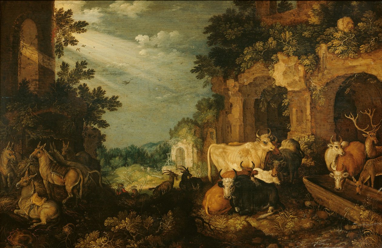 Krajobraz z ruinami autorstwa Roelandt Jacobsz. Savery