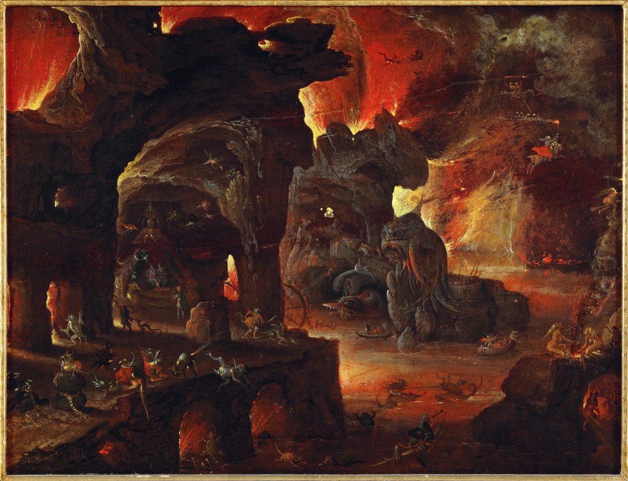 Orfeusz w podziemnym świecie autorstwa Roelandt Jacobsz. Savery