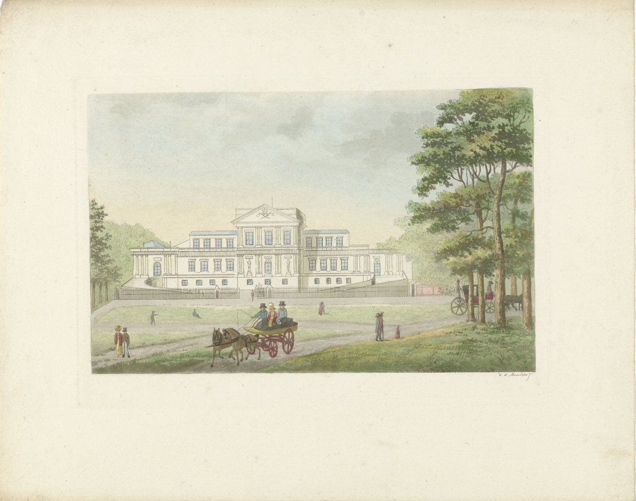 Pawilon Welgelegen w Haarlemie autorstwa Roelof van der Meulen