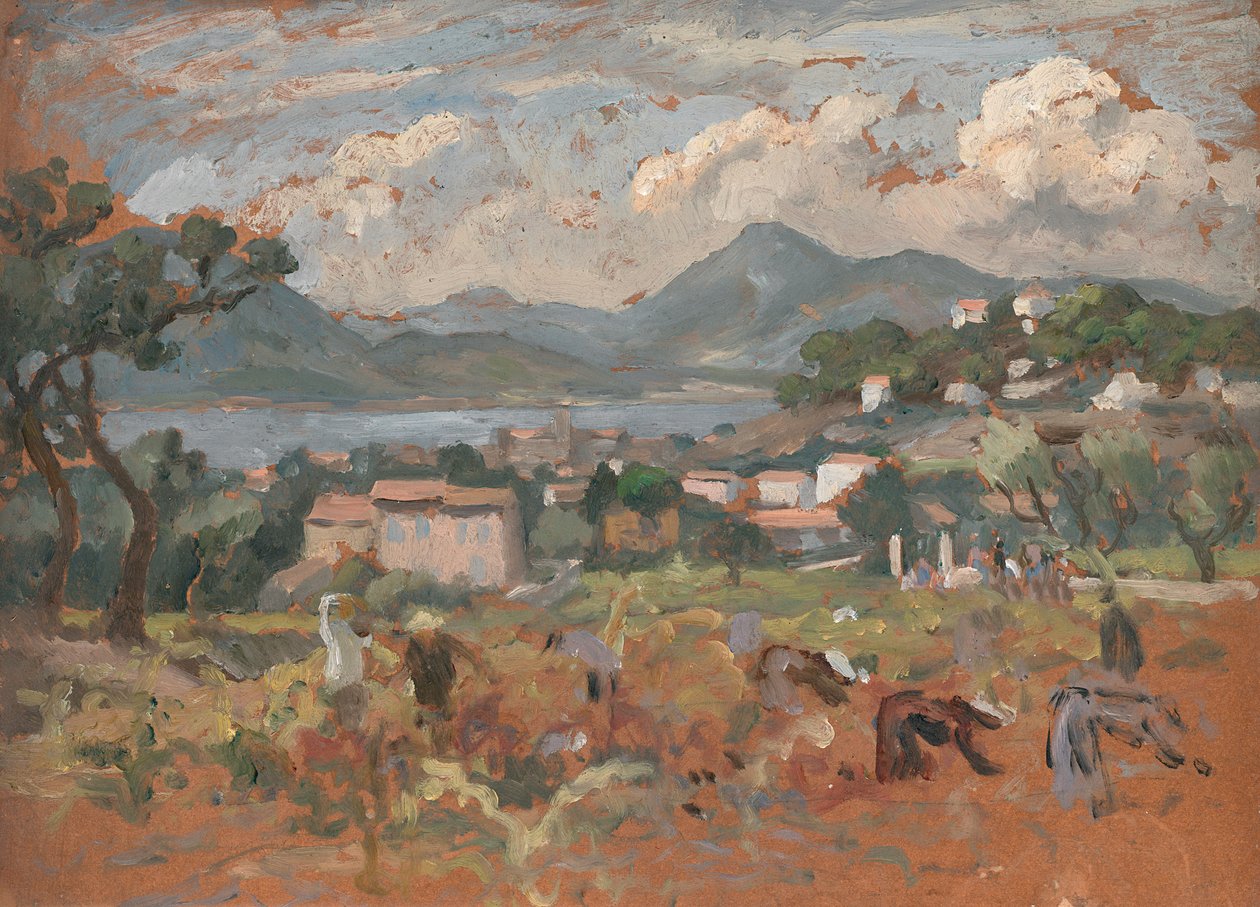 Poza Awinionem autorstwa Roger Eliot Fry