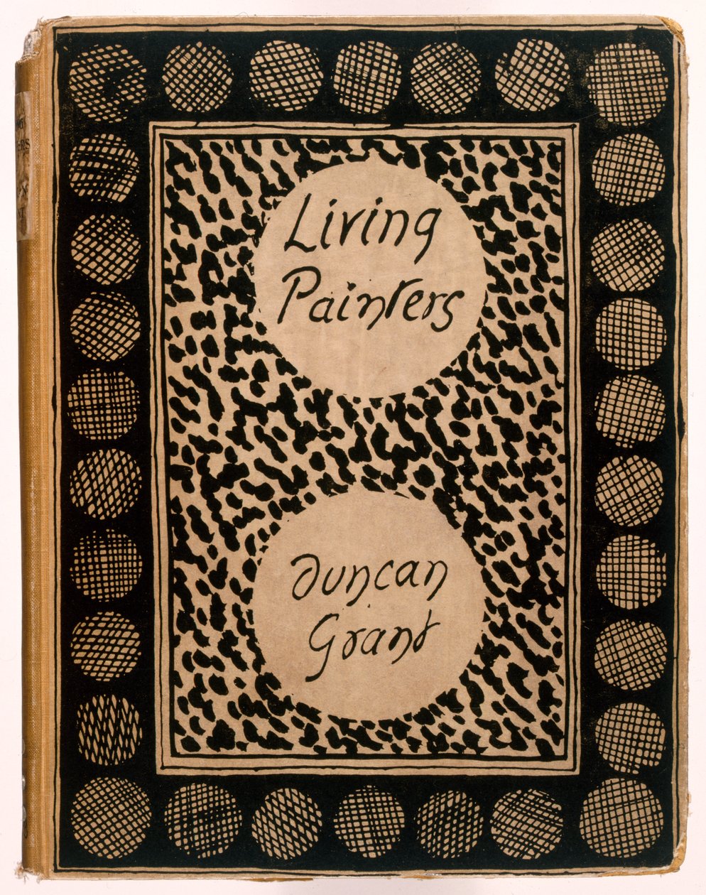 Kurtka książki "Living Painters" Duncana Granta, 1923 r. autorstwa Roger Eliot Fry
