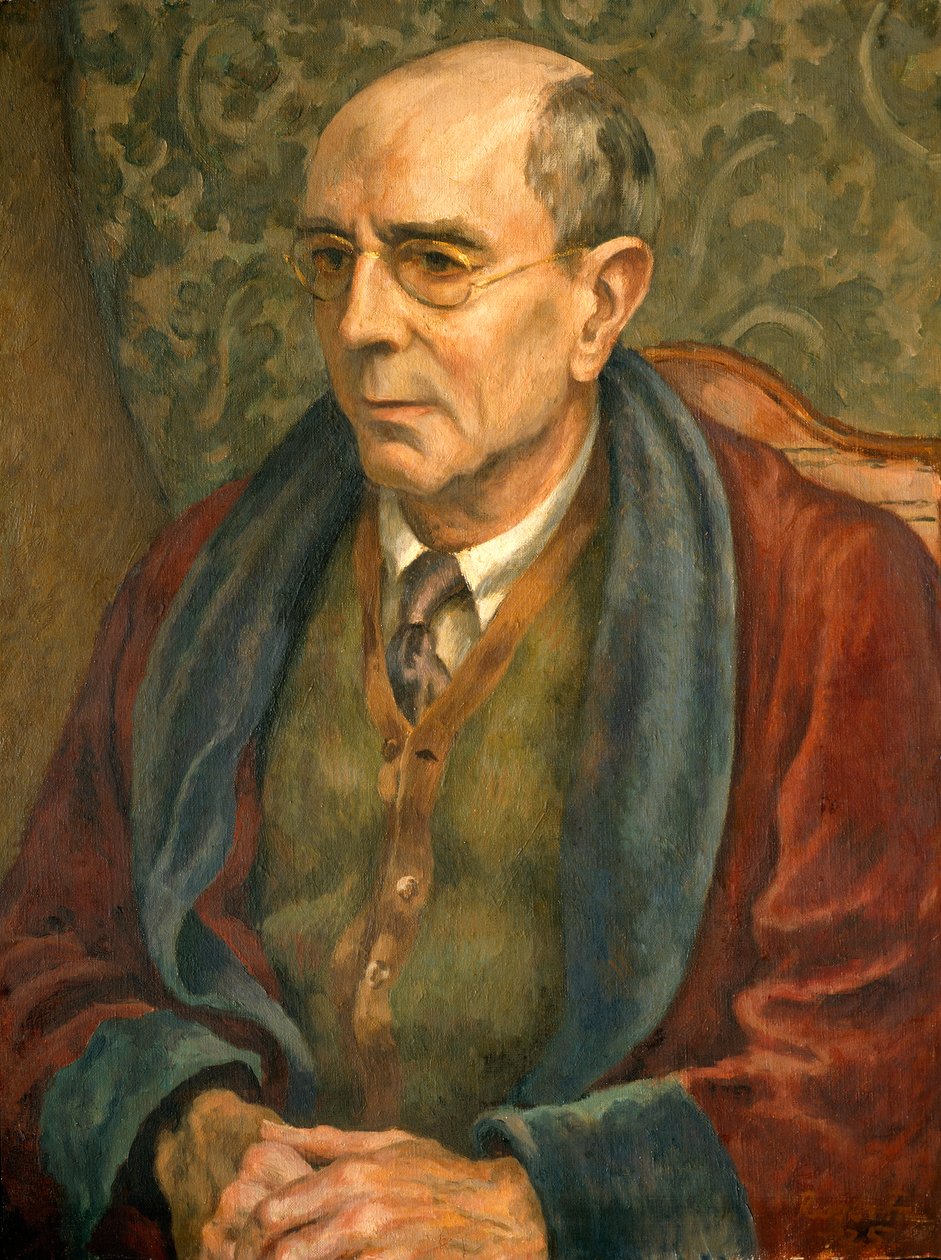 Goldsworthy Lowes Dickinson, 1925 autorstwa Roger Eliot Fry