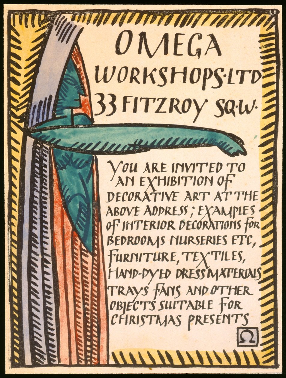 Zaproszenie na Warsztat Omega autorstwa Roger Eliot Fry
