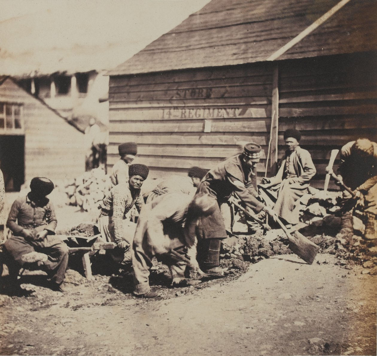 Tatarscy Robotnicy autorstwa Roger Fenton