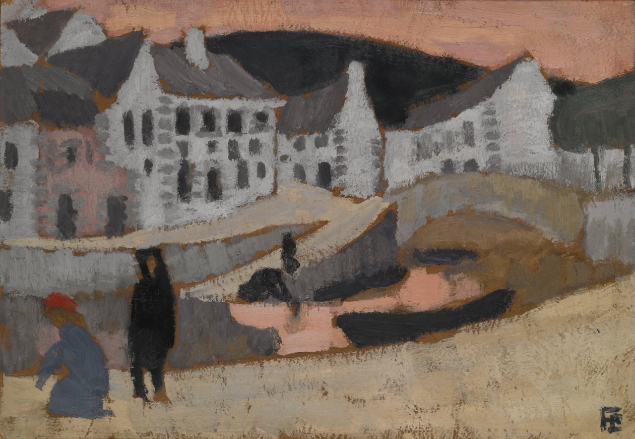 Kanał, krajobraz Bretanii autorstwa Roger de La Fresnaye