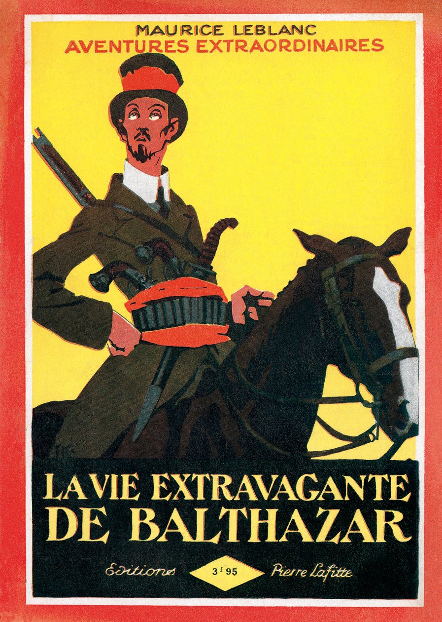 Okładka książki "La vie extravagante de Balthazar autorstwa Roger Broders