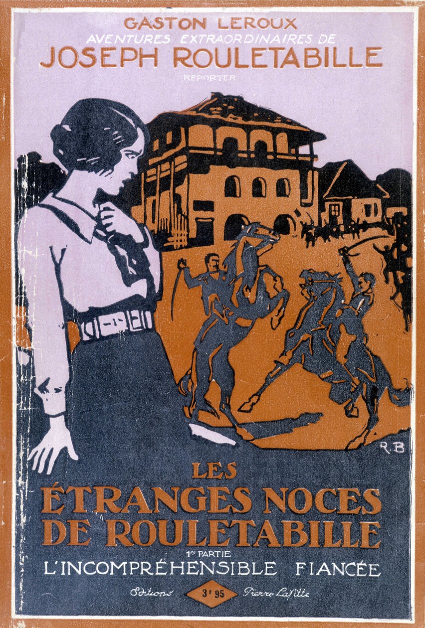 Okładka książki "Les étranges noces de Rouletabille autorstwa Roger Broders