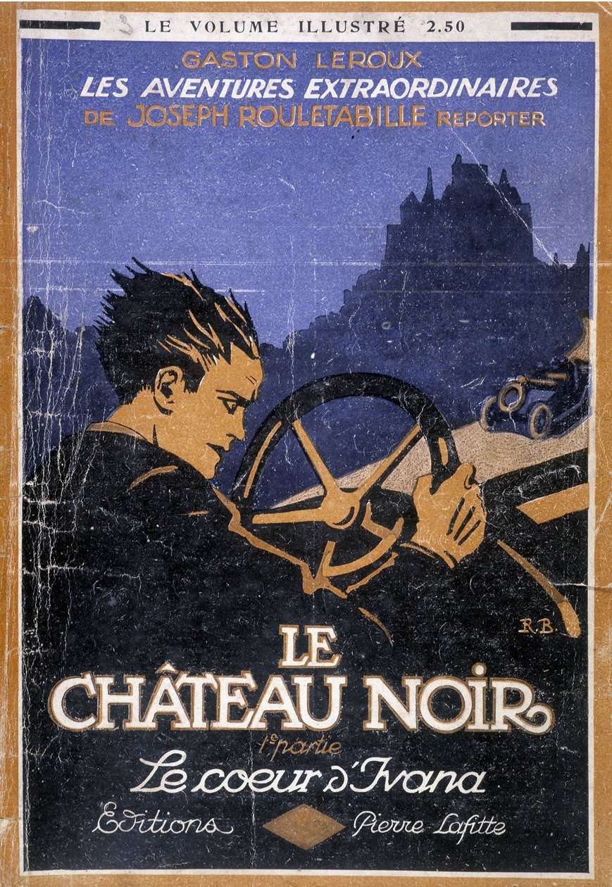 Okładka książki "Le chateau noir autorstwa Roger Broders