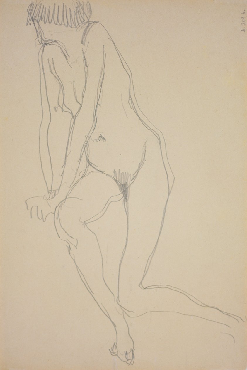 Nina Hamnett, ok. 1917 autorstwa Roger Eliot Fry