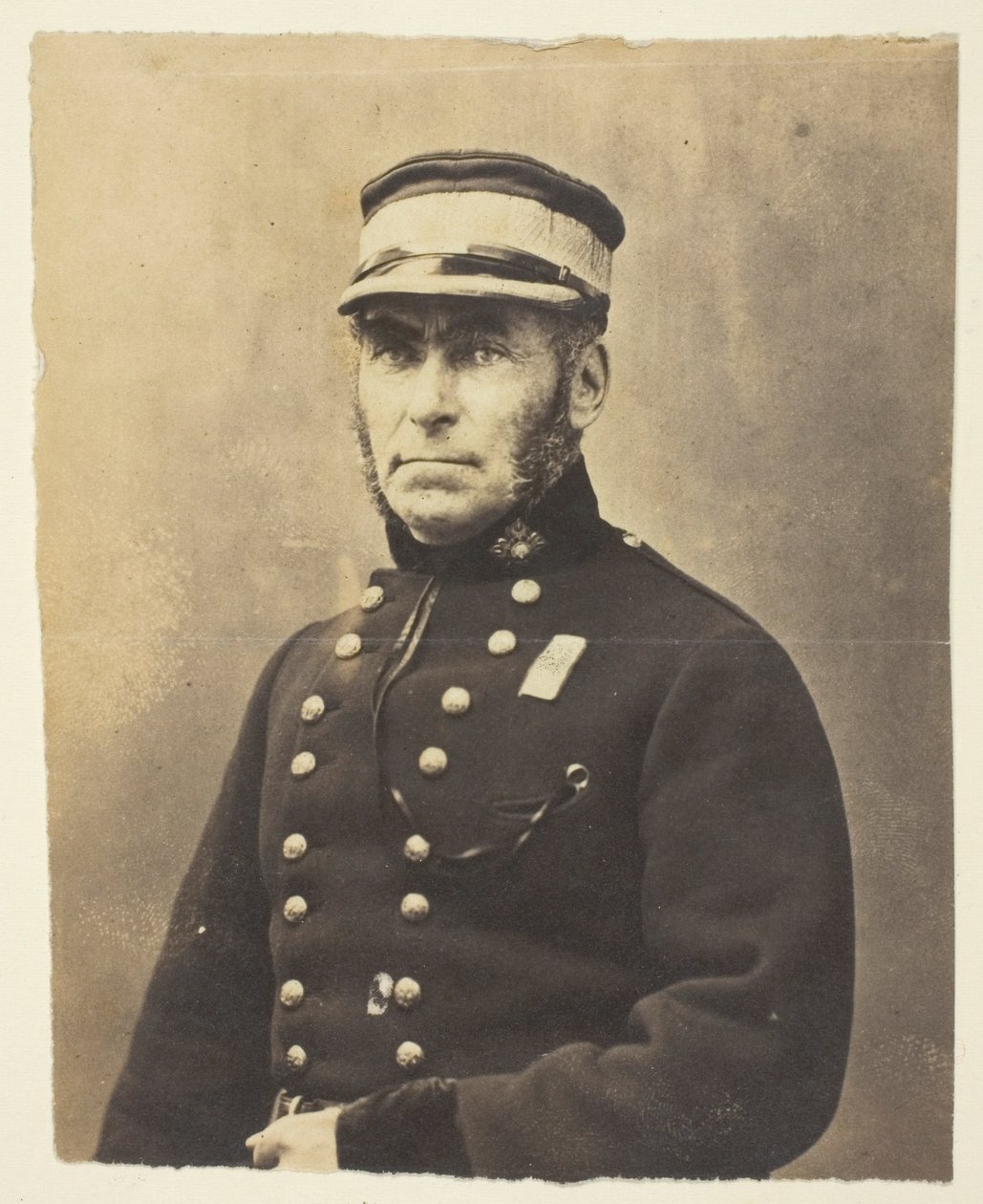 Admirał lord Lyons, sfotografowany na Krymie autorstwa Roger Fenton