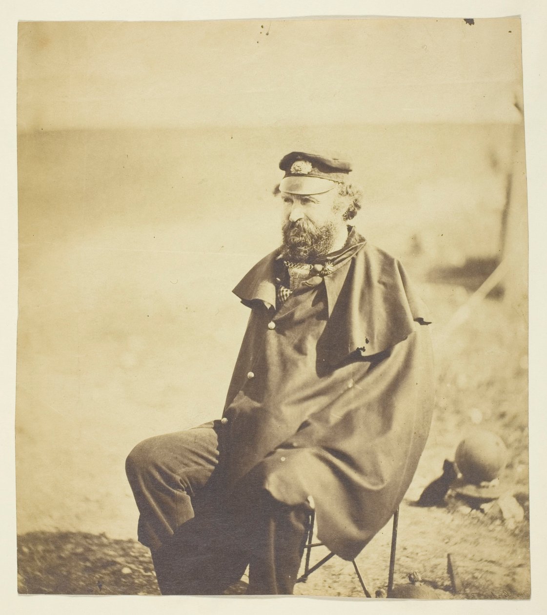 Archibald Gordon (1812-1886), naczelny oficer medyczny na Krymie; sfotografowany na Krymie autorstwa Roger Fenton