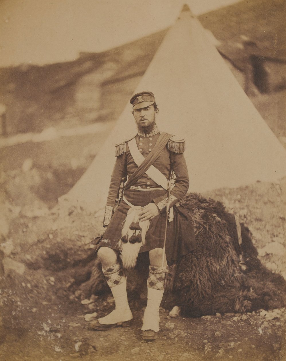 Kapitan Frank Cunningham Scott, 42 autorstwa Roger Fenton