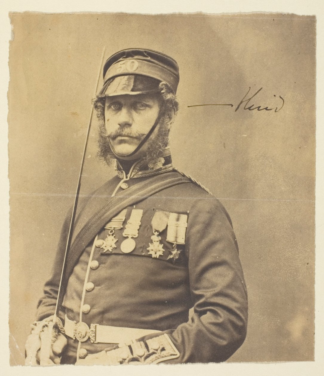 Charles Hind, generał autorstwa Roger Fenton