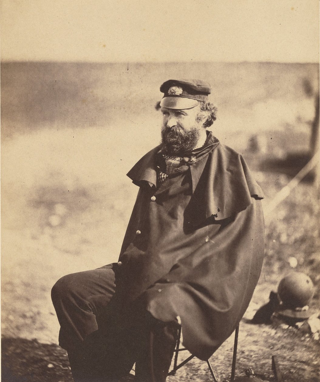 Pułkownik Gordon, Królewski Inżynier autorstwa Roger Fenton