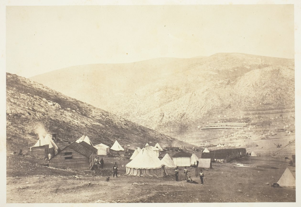Obóz 71 Pułku autorstwa Roger Fenton