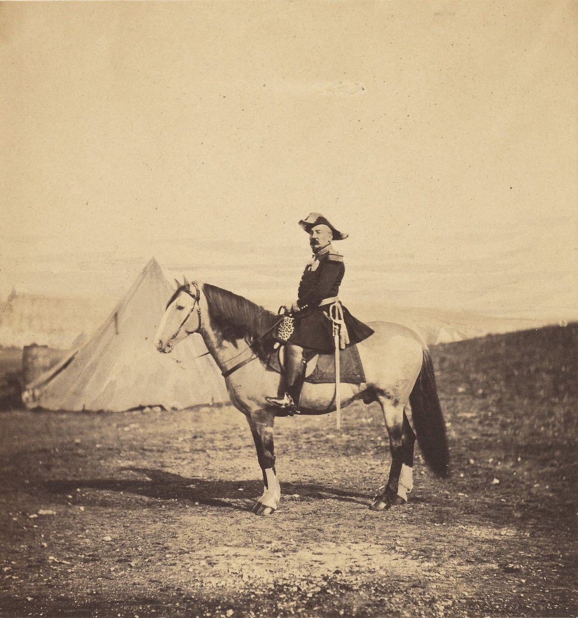 Generał Bosquet autorstwa Roger Fenton