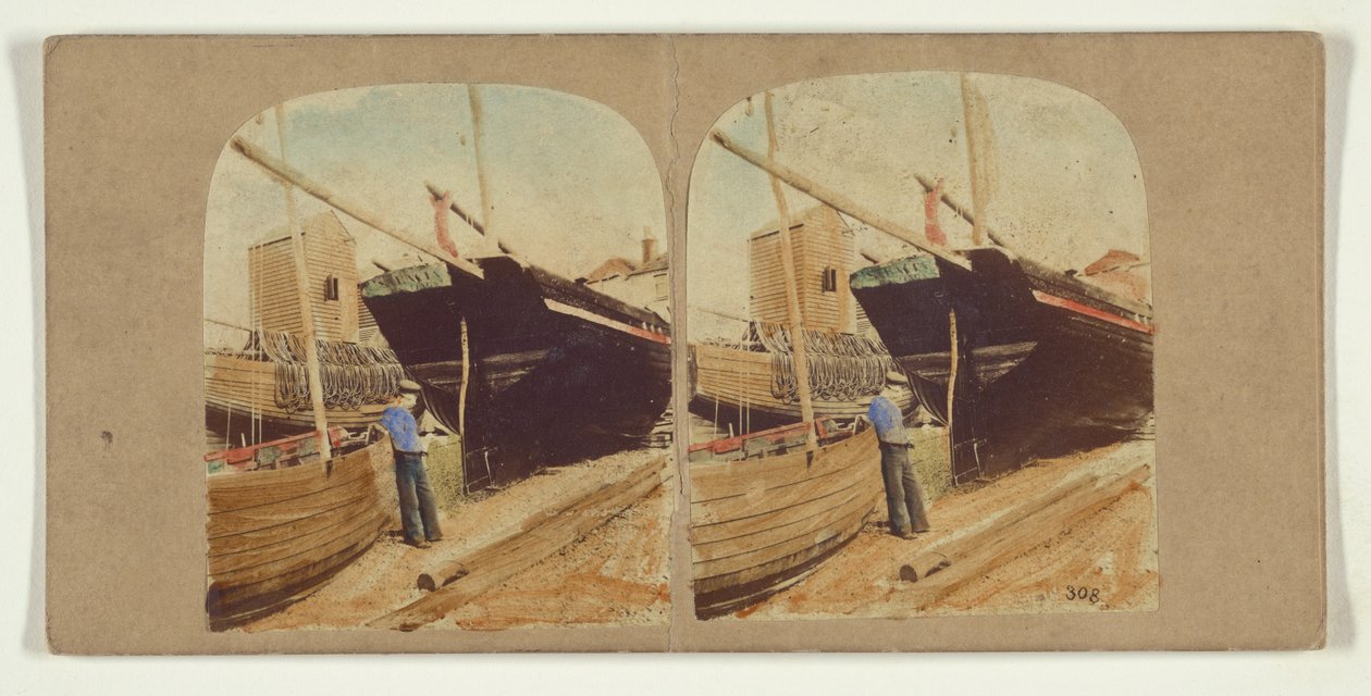 Hastings. Eine Studie am Strand autorstwa Roger Fenton
