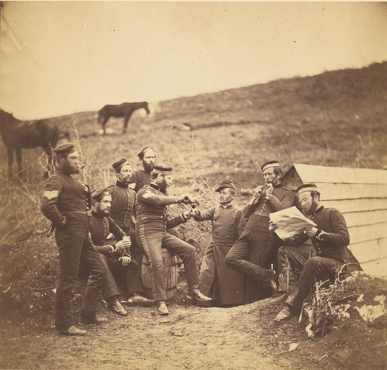 Entente Cordiale. autorstwa Roger Fenton